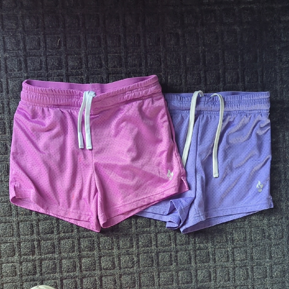 Liberty Pro Kids Shorts Set - Pink and Purple